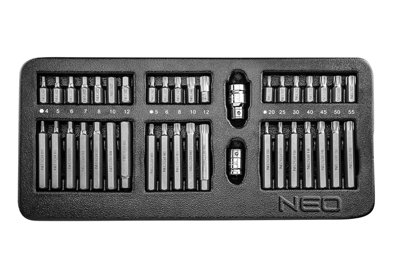 Insert de servante avec embouts de vissage Neo 84-236
