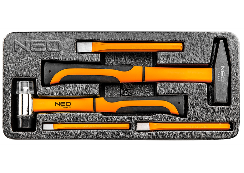 Insert de servante avec marteaux et burins Neo 84-242