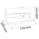 Canon de chauffage mazout 20kW Neo 90-080