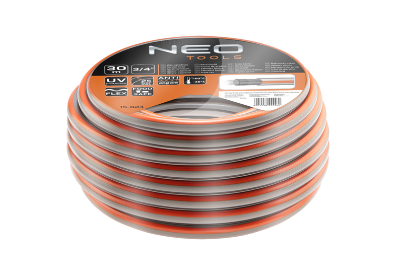 Tuyau d'arrosage 3/4" 30 m Neo OPTIMA 15-824