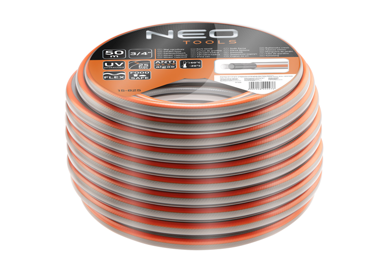Tuyau d'arrosage 3/4" 50m Neo OPTIMA 15-825