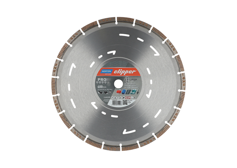 Disque diamant 400x20mm Norton Clipper PRO 4x4 Explorer