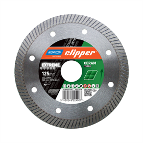 Disque diamant 125x22,23mm Norton Extreme Ceramic Turbo