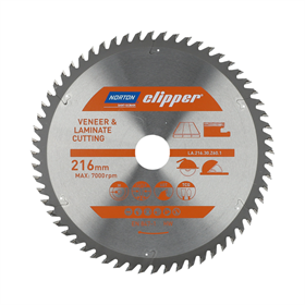 Lame pour scie widia 216x30mm Norton LA.216.30.Z60.1