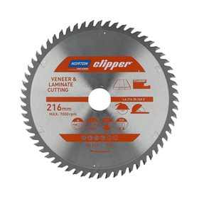 Lame pour scie widia 216x30mm Norton LA.216.30.Z60.2