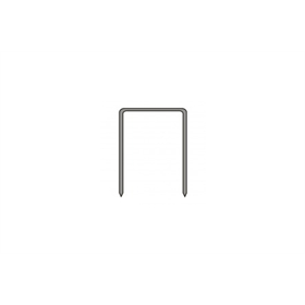 Agrafes 12mm à l'agrafeuse pneumatique Ga21 type 80 (0,90x0,70x12,80mm) 5,000 pièces Pansam A536212