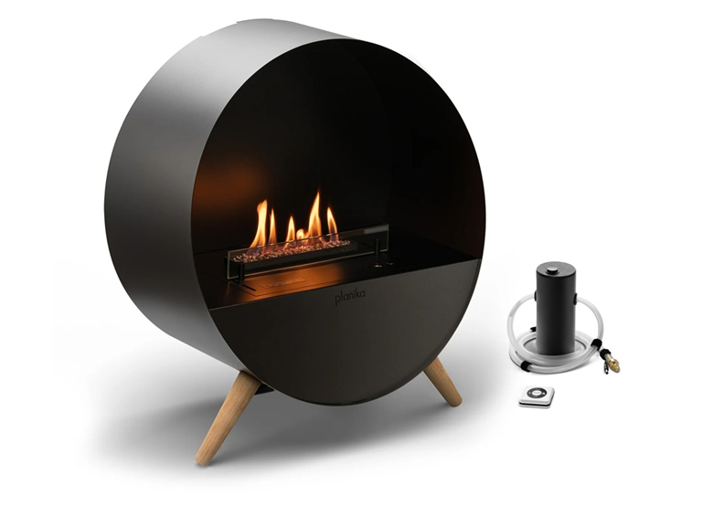 Cheminée bio Planika Bubble Wall & Floor