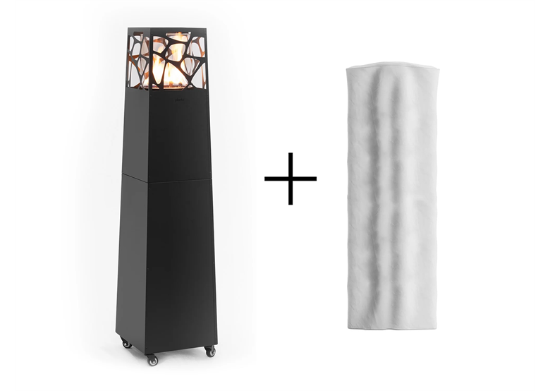 foyer au gaz Planika Pyramid