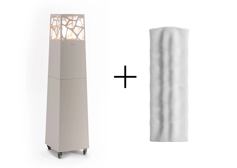 foyer au gaz Planika Pyramid