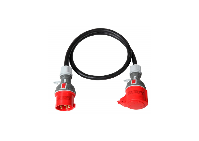  Rallonge électrique 400 V  Plastrol PS-S G RN IP44 (5X2,5) H07RN-F  - CZARNY