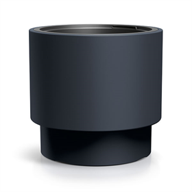 Pot de fleur HEOS - anthracite Prosperplast DBHEN400-S433