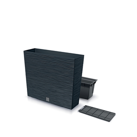 Pot de fleurs FURU CASE TOWER - anthracite Prosperplast DFC600T-S433