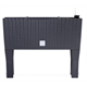 Pot de fleurs Rato case high anthracite Prosperplast DRTC600H-S433