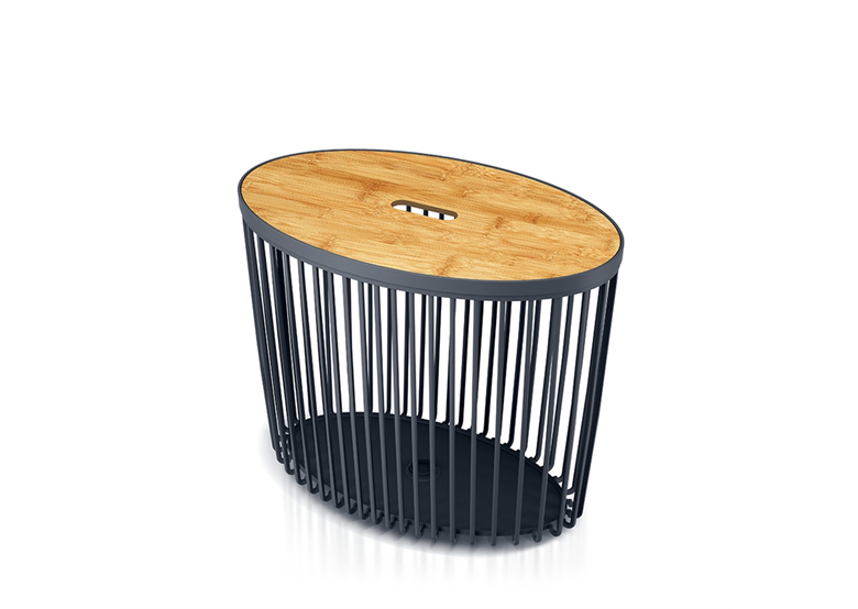 Panier CLUBO - anthracite Prosperplast ICLUE55T-S433