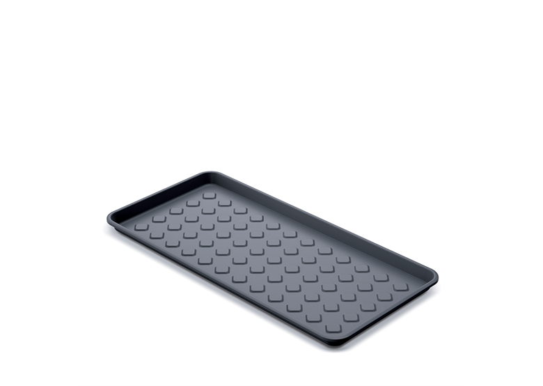 Bac d'égouttement pour chaussures - noir Prosperplast IPO720-S411