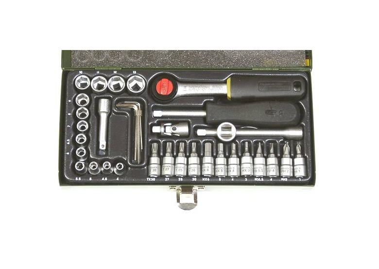 Kit de clés pour les mécaniciens 1/4" 36 pièces Proxxon PR23080