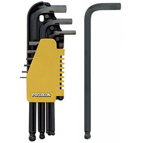 Kit de clés Allen HX 9 pièces Proxxon PR23946