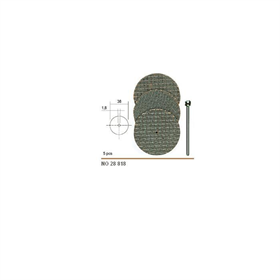 Disque à tronçonner en oxyde d'aluminium de grain O38 Proxxon PR28818