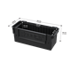 Ensemble de conteneurs modulaires Qbrick System Custom Deep Modular Bin Set