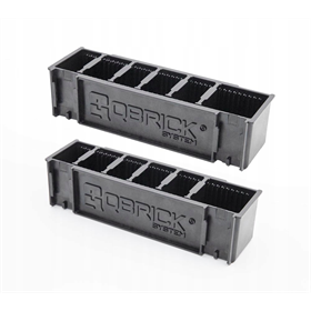 Zestaw 2 uchwytów na długie narzędzia Qbrick System Custom Long Items Holder