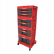 Boîte avec tiroir Qbrick System ONE 2.0 DRAWER 1 TOOLBOX RED Ultra HD Custom