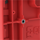 Boîte avec tiroir Qbrick System ONE 2.0 DRAWER 1 TOOLBOX RED Ultra HD Custom