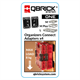 Organiseur avec compartiments amovibles Qbrick System ONE ORGANIZER M RED Ultra HD