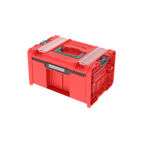 Boîte avec tiroir Qbrick System PRO 2.0 DRAWER 1 TOOLBOX PROFI BASIC RED Ultra HD Custom