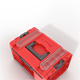 Boîte avec tiroir Qbrick System PRO 2.0 DRAWER 1 TOOLBOX PROFI BASIC RED Ultra HD Custom
