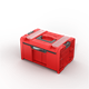 Boîte avec tiroir Qbrick System PRO 2.0 DRAWER 1 TOOLBOX PROFI BASIC RED Ultra HD Custom