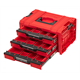 Caisse à outils avec tiroirs Qbrick System PRO 2.0 DRAWER 3 TOOLBOX EXPERT RED