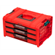 Caisse à outils avec tiroirs Qbrick System PRO 2.0 DRAWER 3 TOOLBOX EXPERT RED Ultra HD Custom