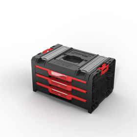 Caisse à outils avec tiroirs Qbrick System PRO 2.0 DRAWER 3 TOOLBOX PROFI BASIC
