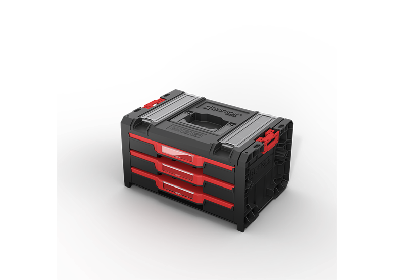 Caisse à outils avec tiroirs Qbrick System PRO 2.0 DRAWER 3 TOOLBOX PROFI BASIC