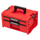 Ensemble de caisses à outils avec tiroirs sur plateforme de transport Qbrick System PRO 2.0 DRAWER SET EXPERT RED Ultra HD