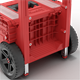 Boîte à outils sur roulettes Qbrick System PRO CART 2.0 PROFI PLUS RED Ultra HD