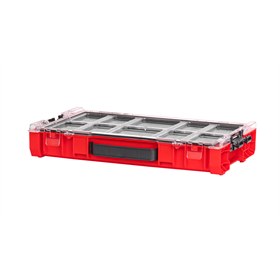 Caisse à outils avec rembourrage en mousse Qbrick System PRO ORGANIZER 100 MFI RED Ultra HD