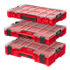 Organiseur avec compartiments amovibles Qbrick System PRO ORGANIZER 100 RED Ultra HD Custom