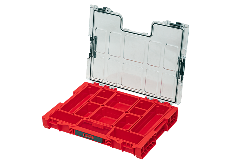 Organiseur avec compartiments amovibles Qbrick System PRO ORGANIZER 200 RED Ultra HD Custom
