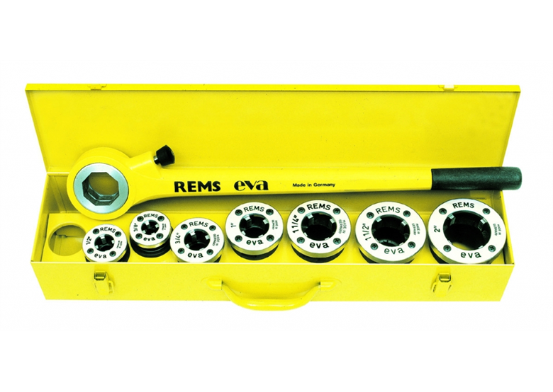 kit REMS EVA complet filière manuelle Rems R 1/2” 3/4” 1” 1,1/4” 1,1/2” 2”