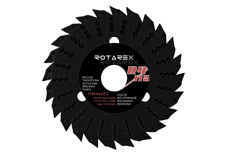 Disque râpe universel Rotarex BLACK MAMBA R4/115