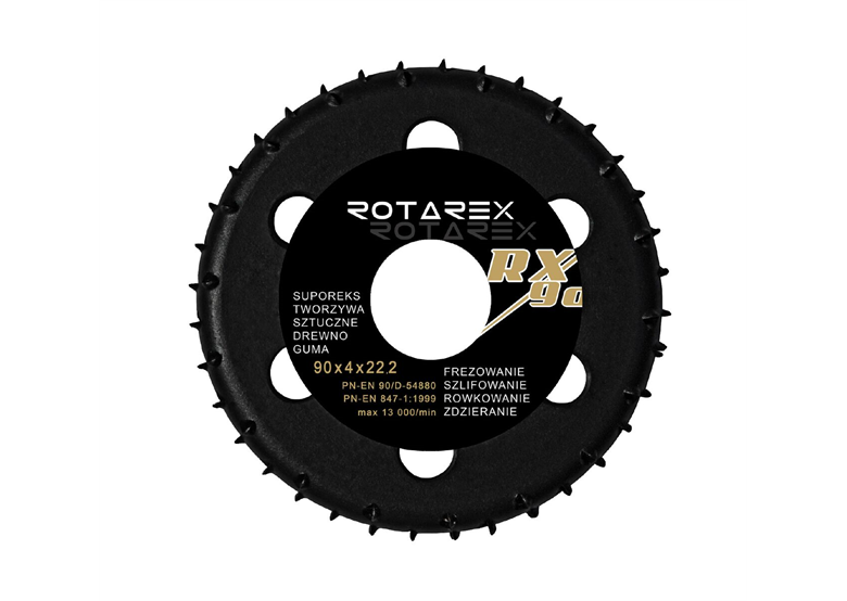Fraise râpe Rotarex RX/90 BLACK MAMBA