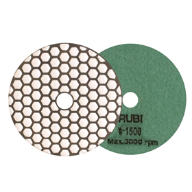 Tampon de polissage sec Rubi 62975