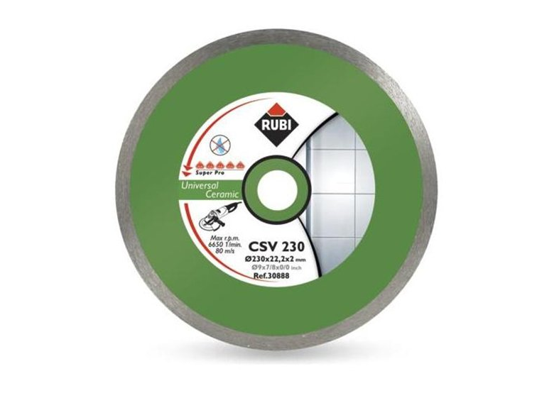 Disque diamant 115mm Rubi C115/22,2mm