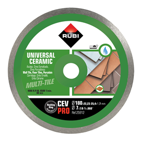 Disque diamant 180mm Rubi C180/22,2mm