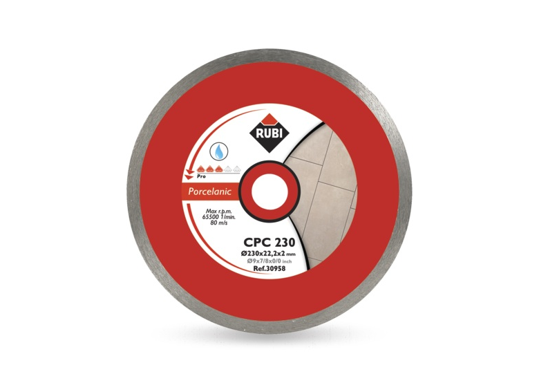 Disque diamant 180mm Rubi CPC 180 PRO