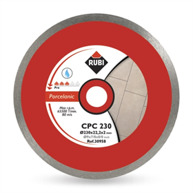 Disque diamant Pro 230mm Rubi CPC 230 PRO