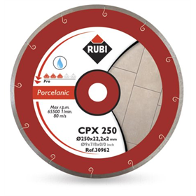 Disque de coupe diamanté 250mm Rubi CPX 250 PRO