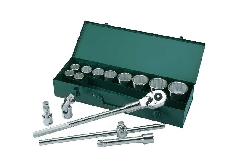 Jeu de 15 clées à douilles 3/4" métrique Sata ST09015SJ