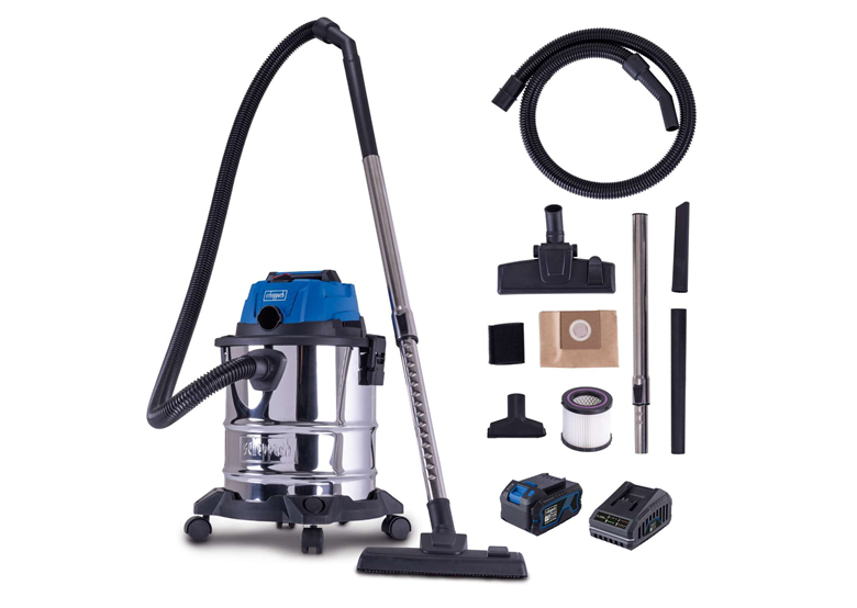 Aspirateur d'atelier sans fil Scheppach C-NTS20-X